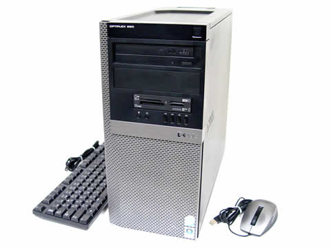 中古パソコン DELL Optiplex 960MT Core2Quad Q9400 WinXPダウングレード