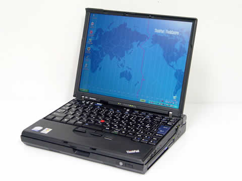 モバイルパソコン IBM Thinkpad X61 (7673-7AJ) Windows XPPro