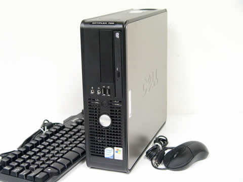 中古パソコン DELL Optiplex 755SF Core2DUO E6550 DVDマルチ WinXP