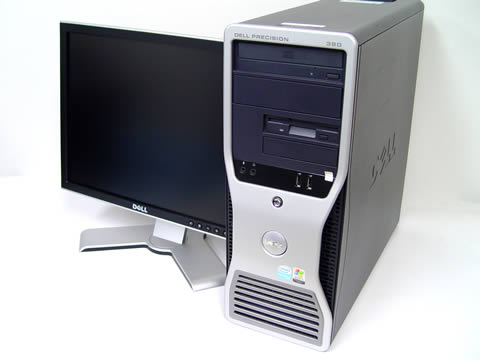 DELL Precision 380 HT3.0GHz Quadro FX1400＋ 1707FPt